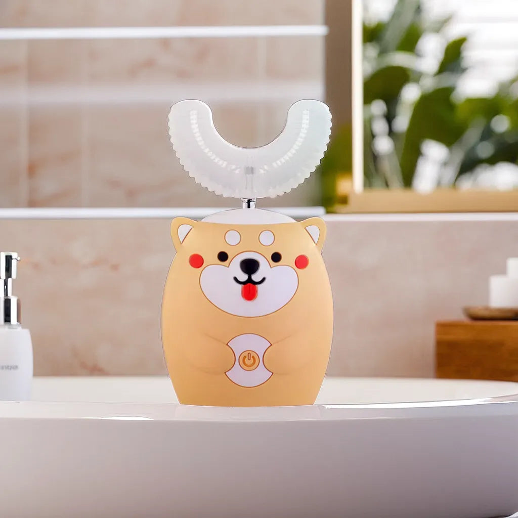 Electric U-shaped Toothbrush (Animals)