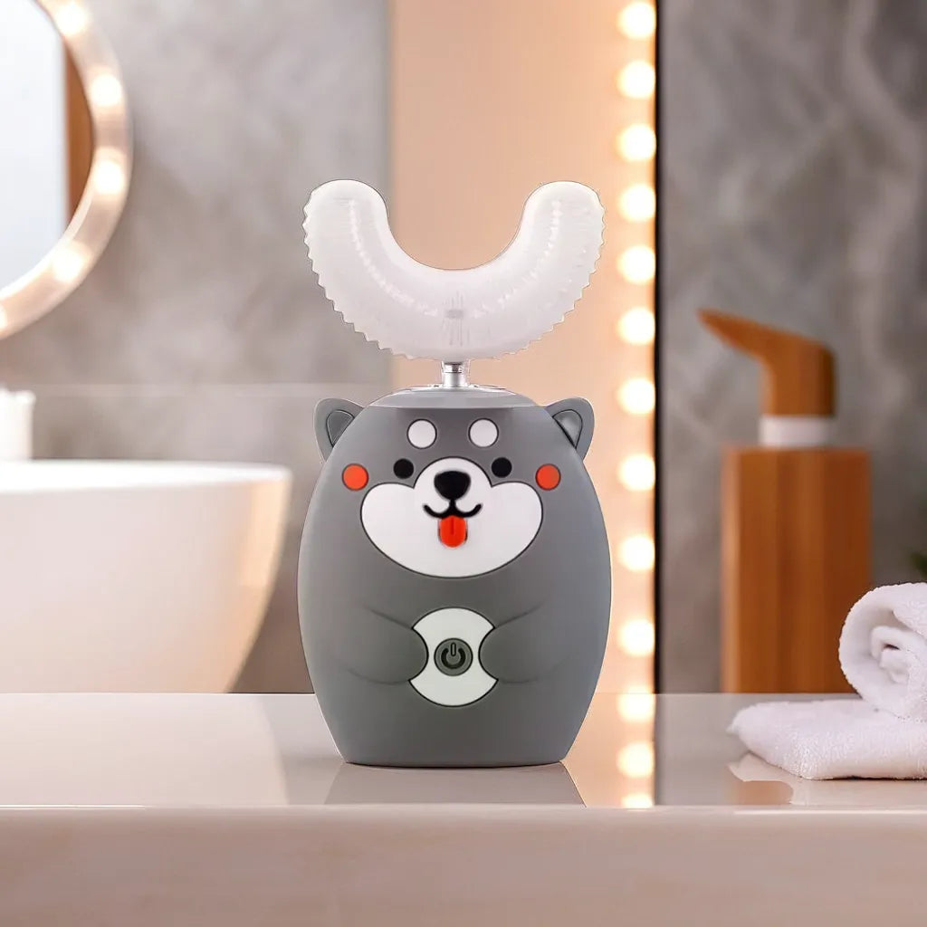 Electric U-shaped Toothbrush (Animals)